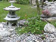 Granite Japanese snow lantern