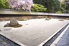 Image of the Ryoan Ji, Kyoto Zen garden